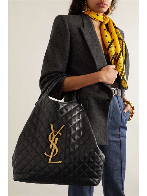 vintage ysl bags|ysl large quilted tote bag.